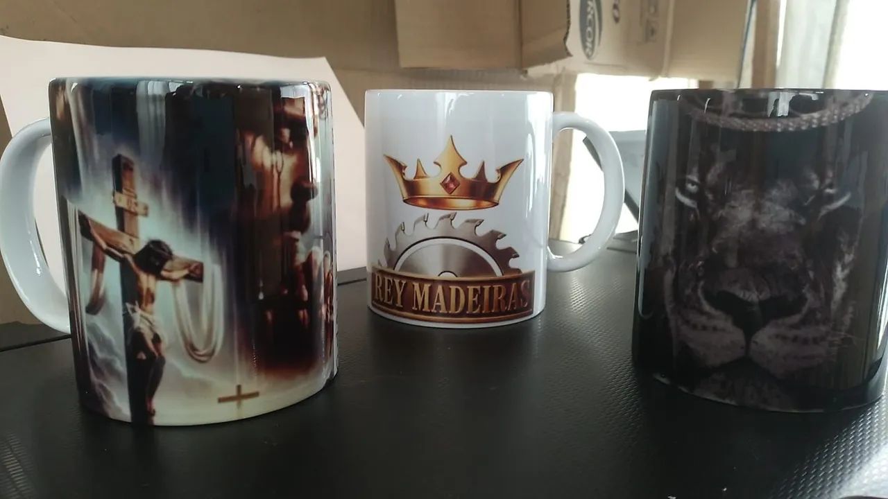 Faça a sua caneca personalizada 