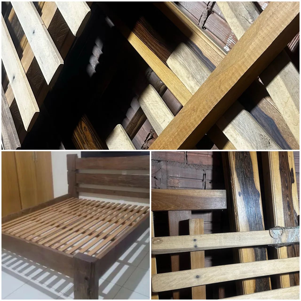 Cama madeira maciça  - Foto 2