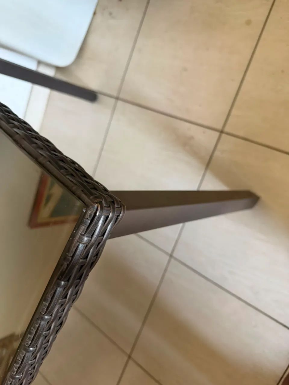 Mesa de Vidro 6 Lugares (Interna e Externa) - Foto 3