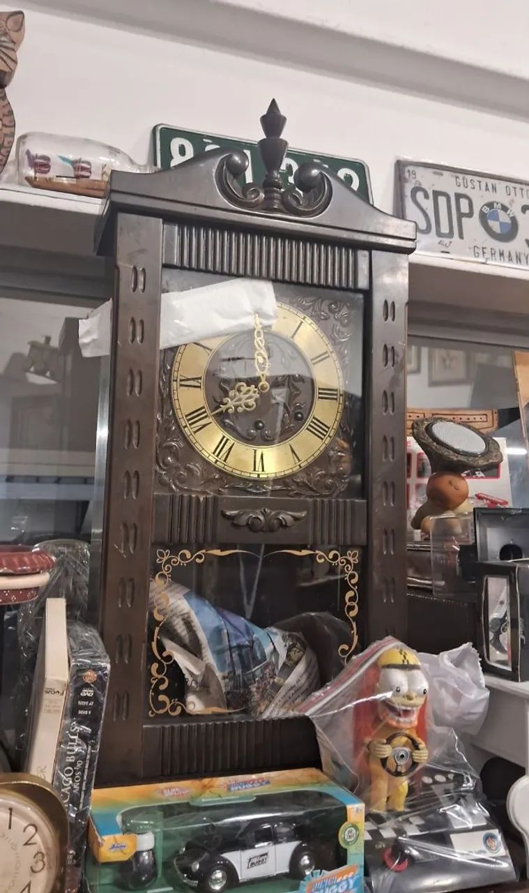 Relógio de parede carrilhão Silco funcionando perfeitamente 