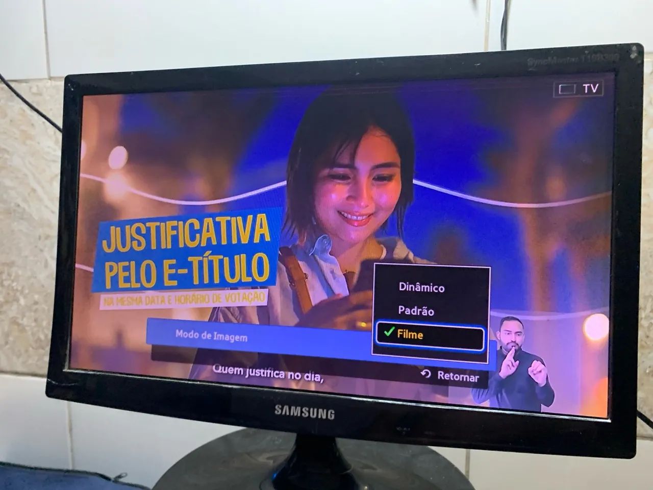 Tv Samsung 20 polegadas led  - Foto 3