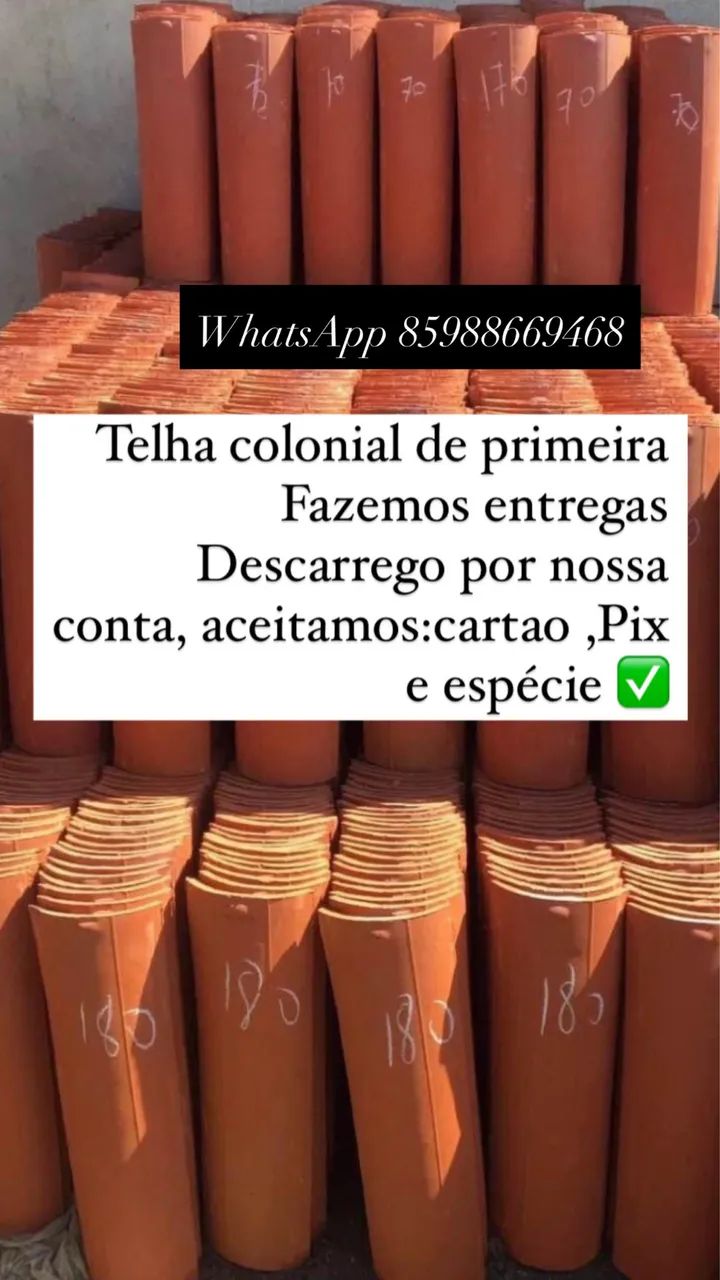 Telhas colonial , romana e canal direto de russas  - Foto 2