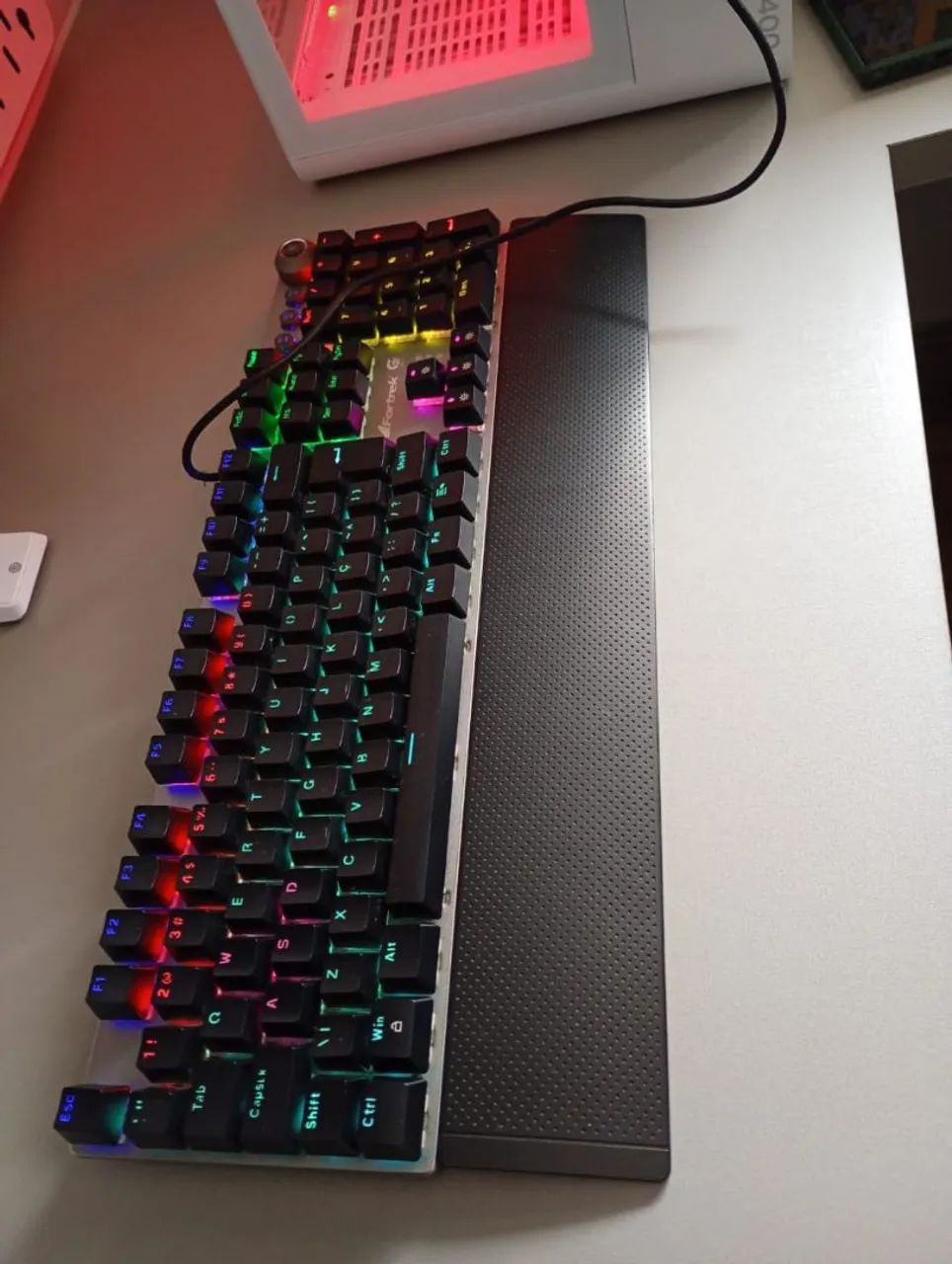 Teclado mecânico gamer + Mousepad  - Foto 4