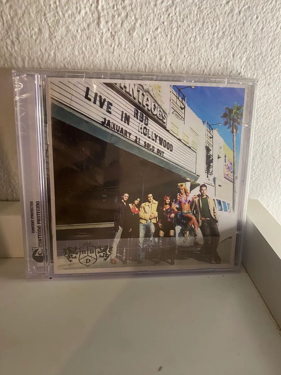 CD RBD LIVE IN HOLLYWOOD LACRADO 