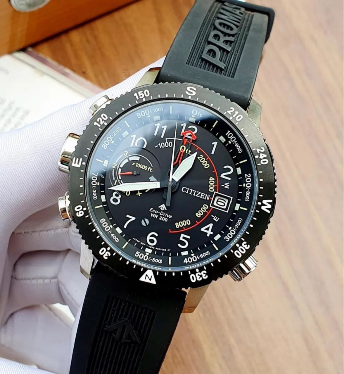 CITIZEN Promaster Altichron Lefty Black Dial No. BN5058-07E - Sem uso - Foto 3
