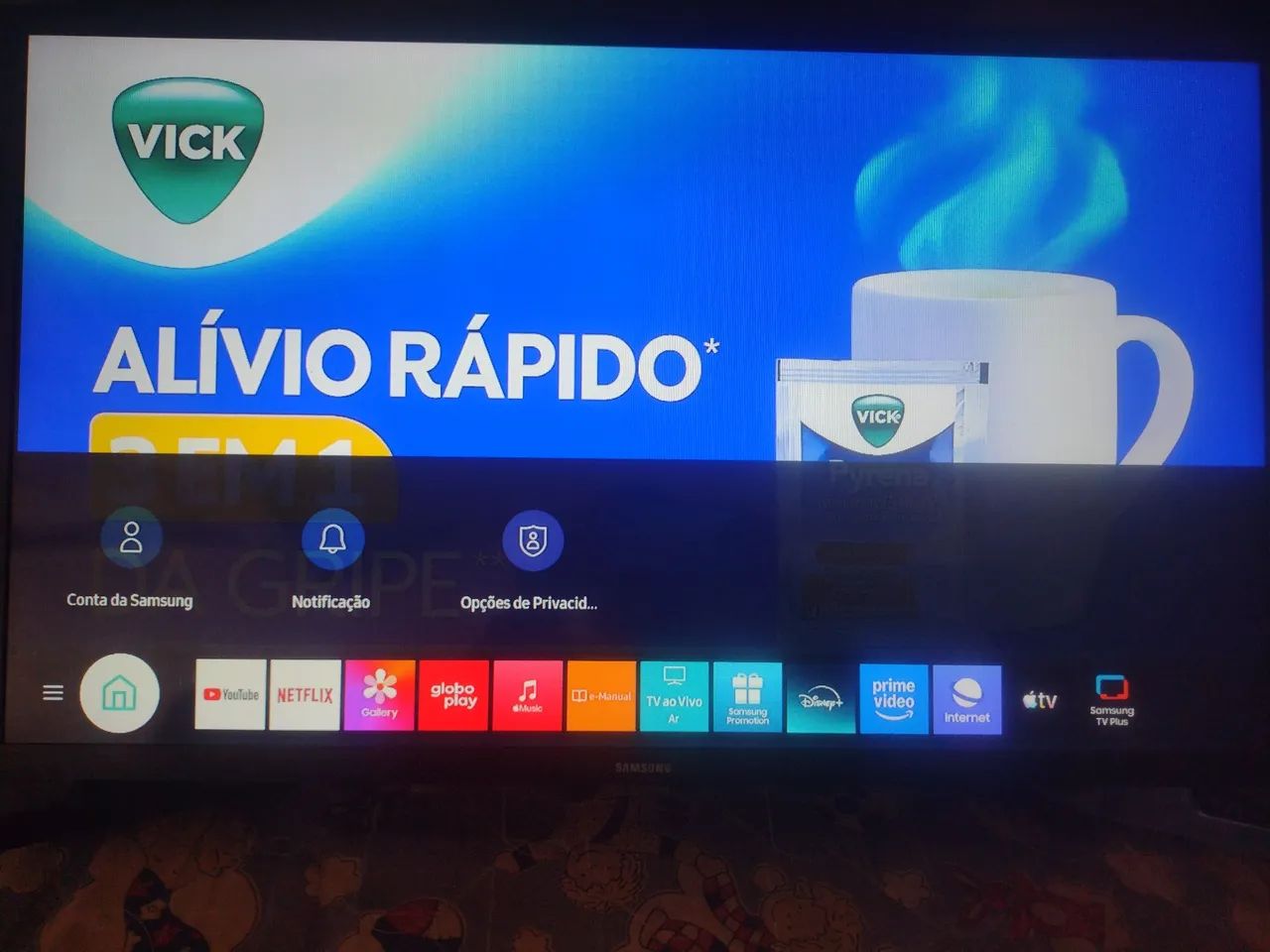 Vendo TV Samsung 32 polegadas SMart TV - Foto 2