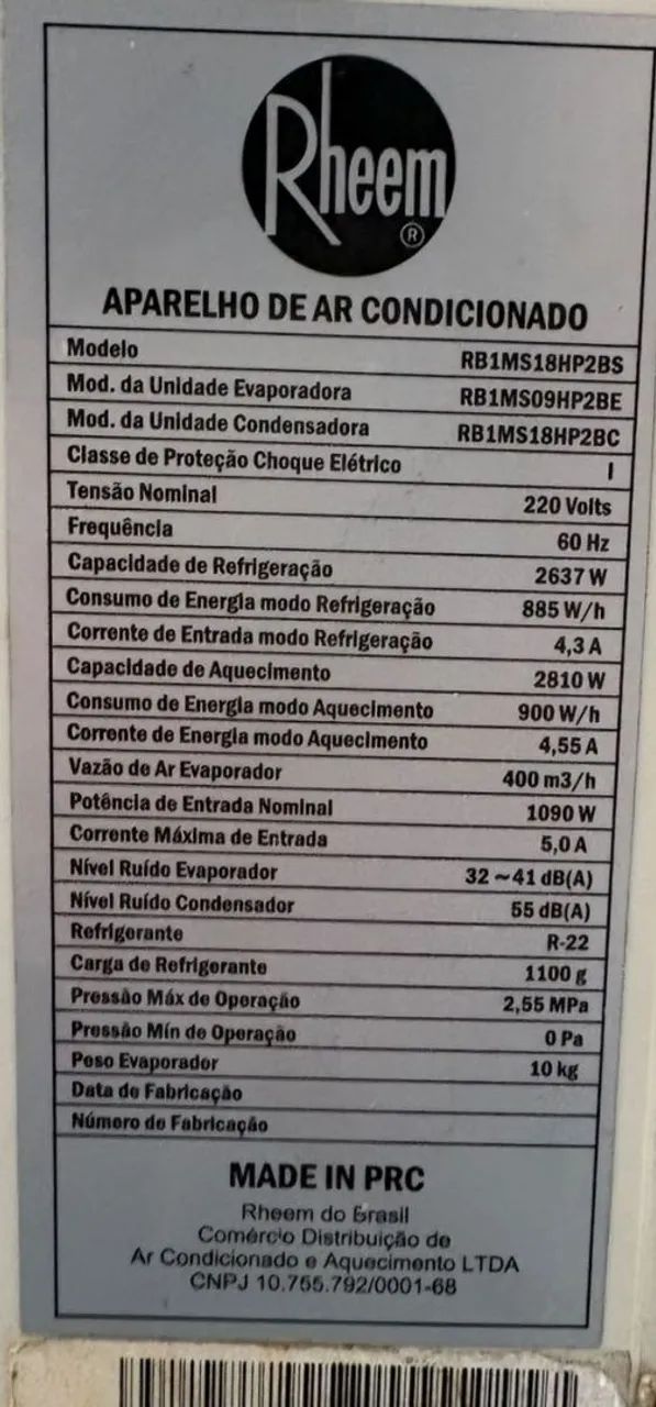 Ar condicionado Rheem - Foto 2