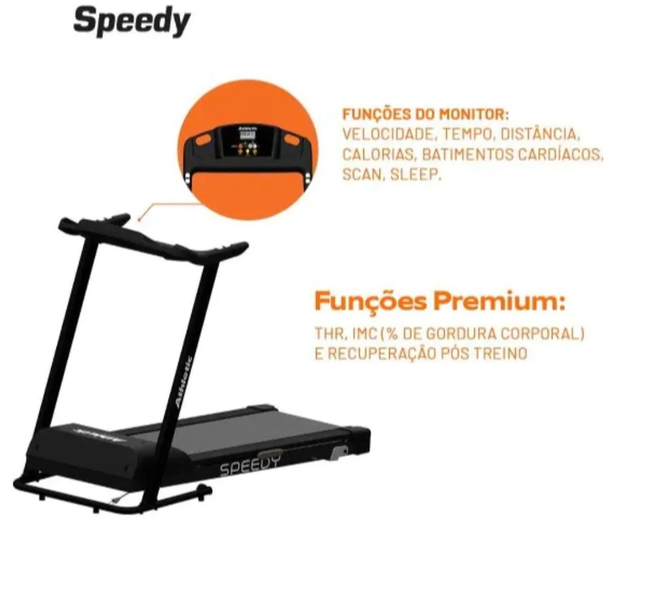 Esteira de ginástica Speedy - Foto 3