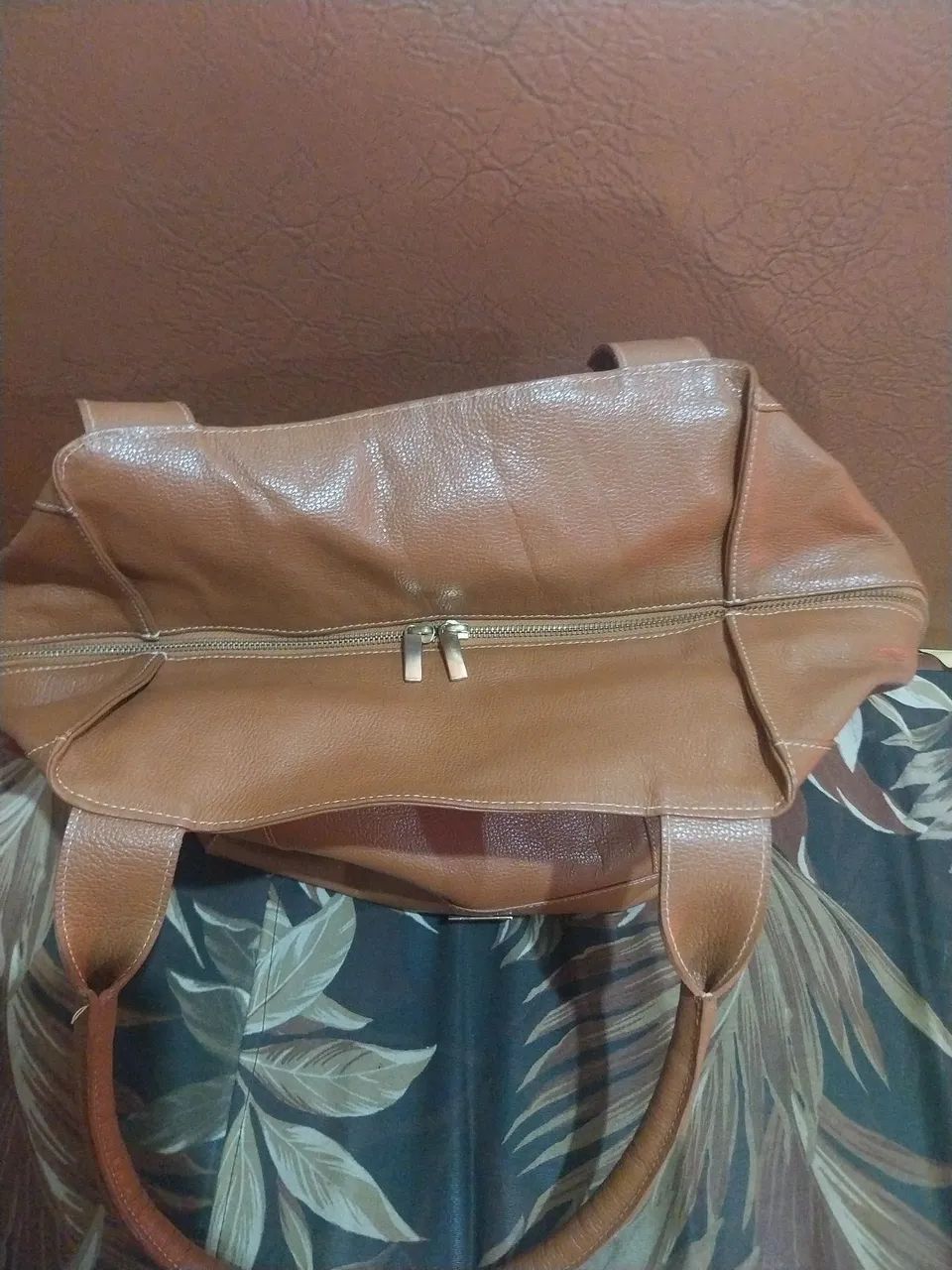 Bolsa em couro - Foto 5