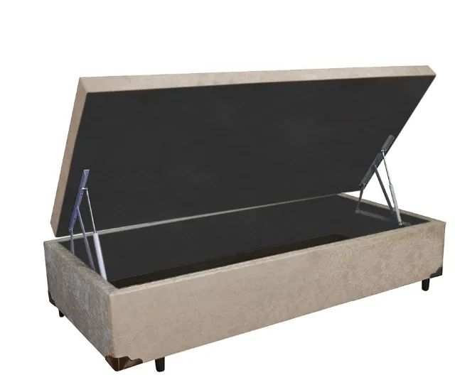 Cama Box Baú Solteiro 88x188x35 