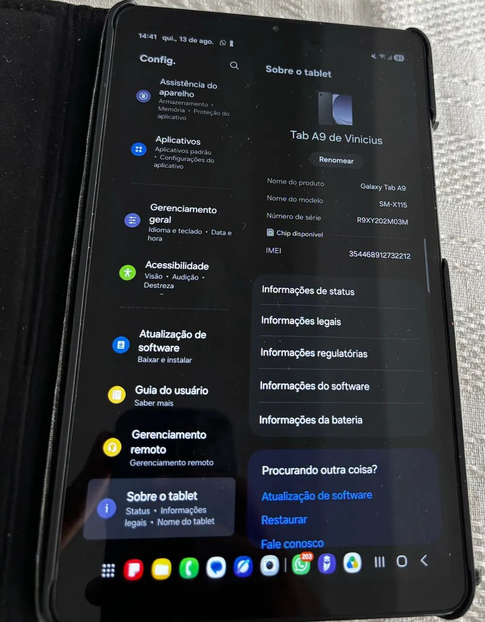 Tablet A9 Samsung  - Foto 3