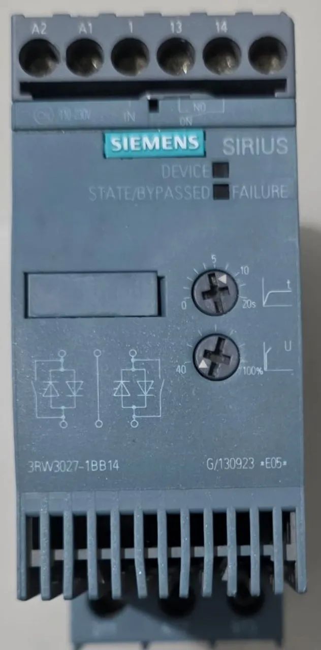 Soft Starter Siemens Sirius 32 A - 3RW3027-1BB14