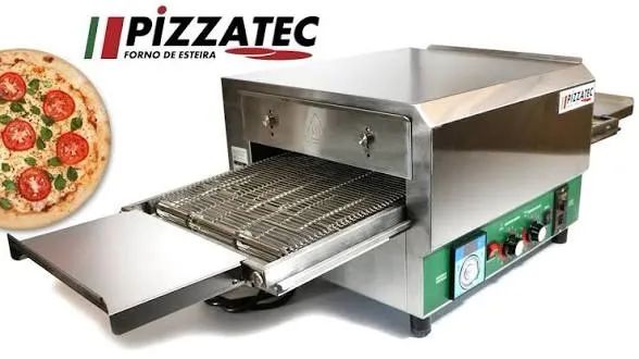 Forno esteira pizza 