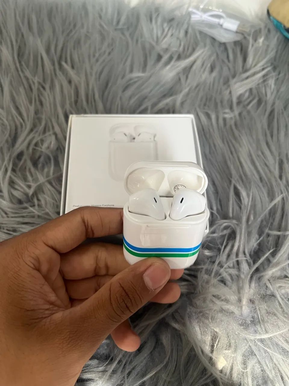 FONE DE OUVIDO BLUETOOTH I12 TWS  - Foto 4