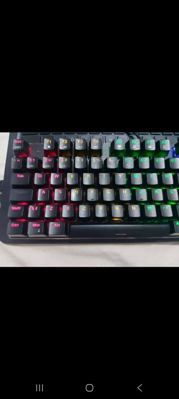 Teclado Gamer Mecânico Lehmox GT-T2 RGB - Perfeito Estado - Foto 4