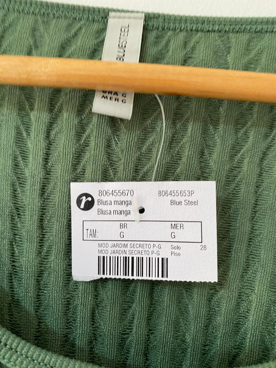 Cropped manga comprida - Foto 2