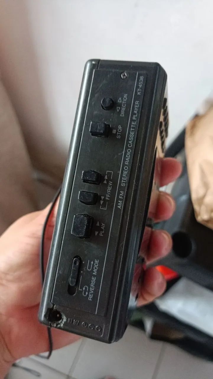 Toca fitas e rádio AM e FM  - Foto 3