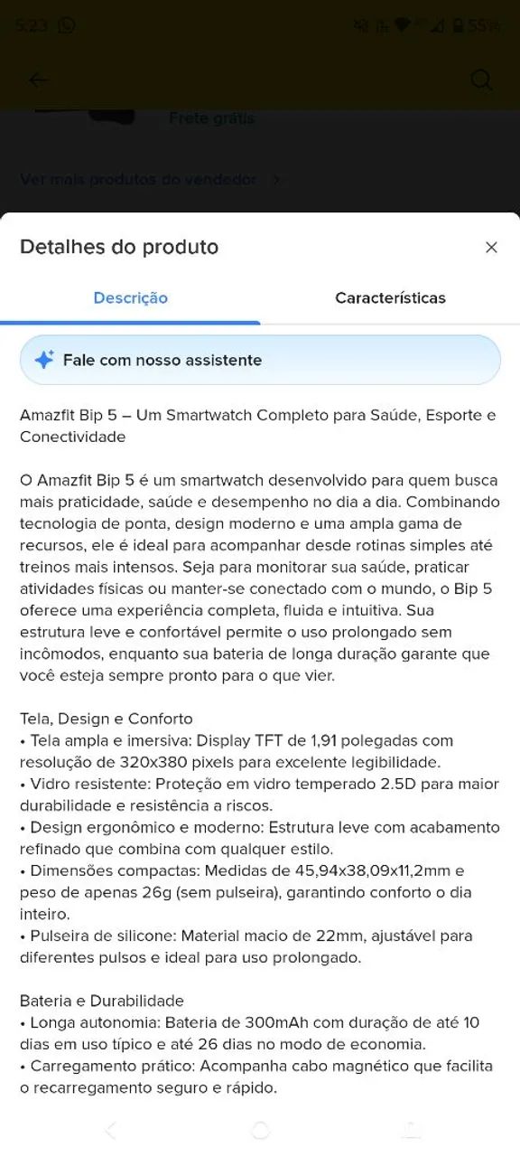 Relógio Amazafit  - Foto 4