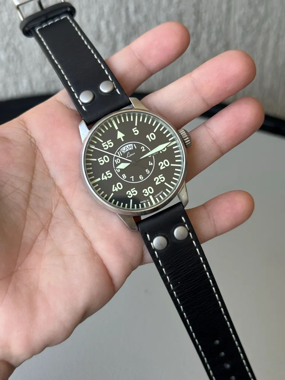 Relógio Laco Daydate Pilot 42mm - Foto 4