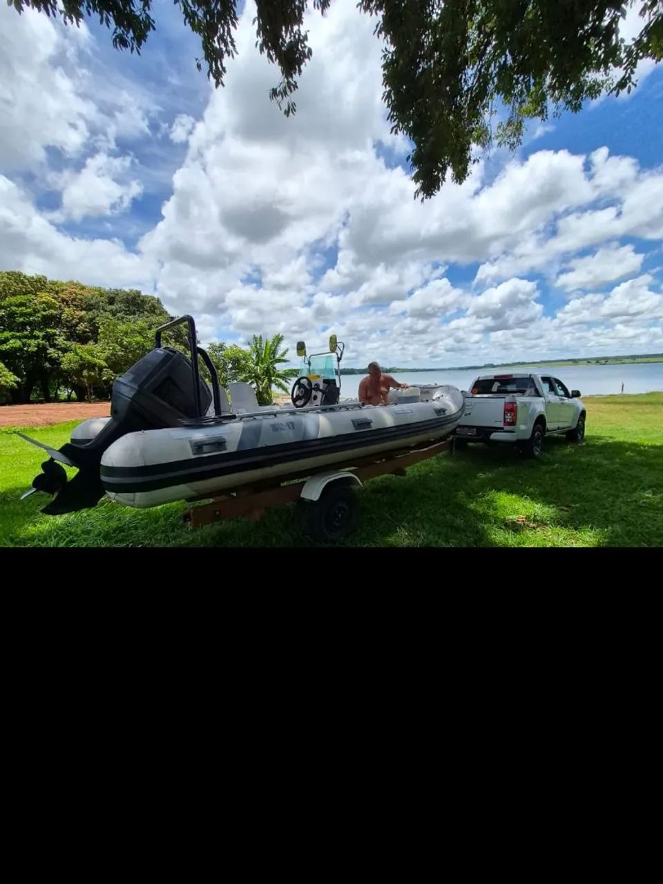 Bote Flexboat SR17 + carreta - Foto 2