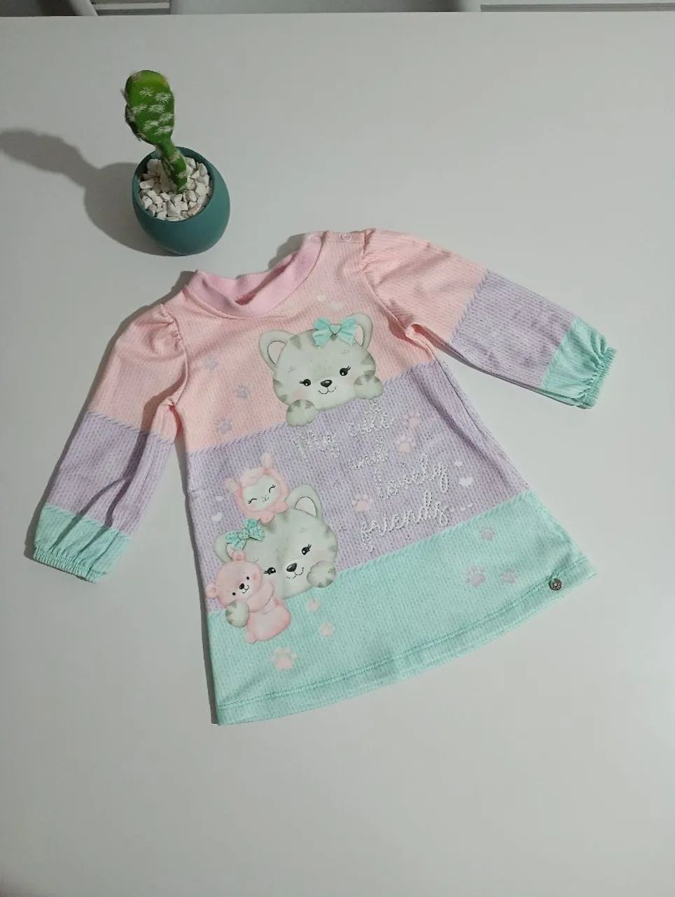 Vestido INFANTI tamanho P ( 37 cm)