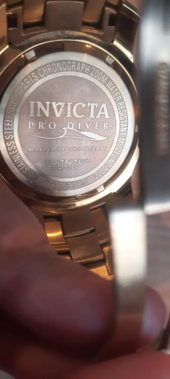 INVICTA PRO DIVER TRITNITE 072 (ORIGINAL) - Foto 4