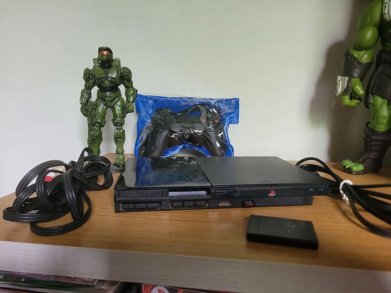 PS2 slim completo 2 controles - Foto 3