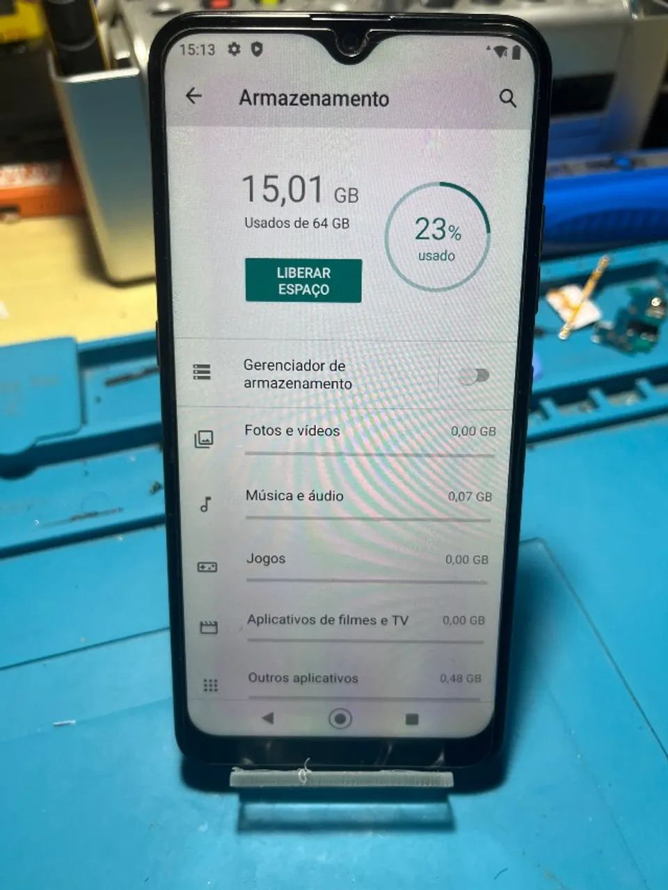 Celular LG K22 64 GB de memória  - Foto 4