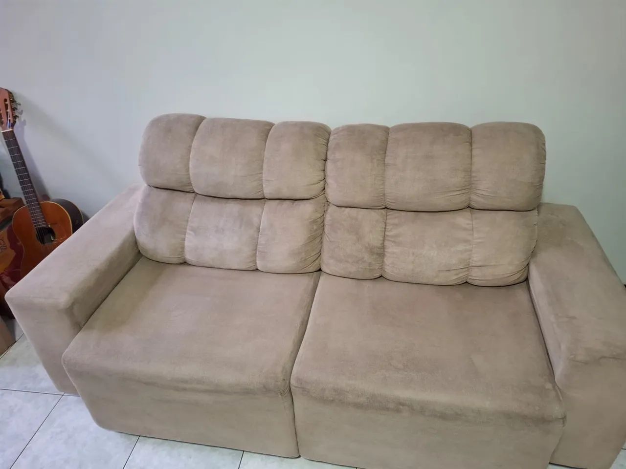 Sofá 3 Lugares Linoforte Versalhes - Foto 4