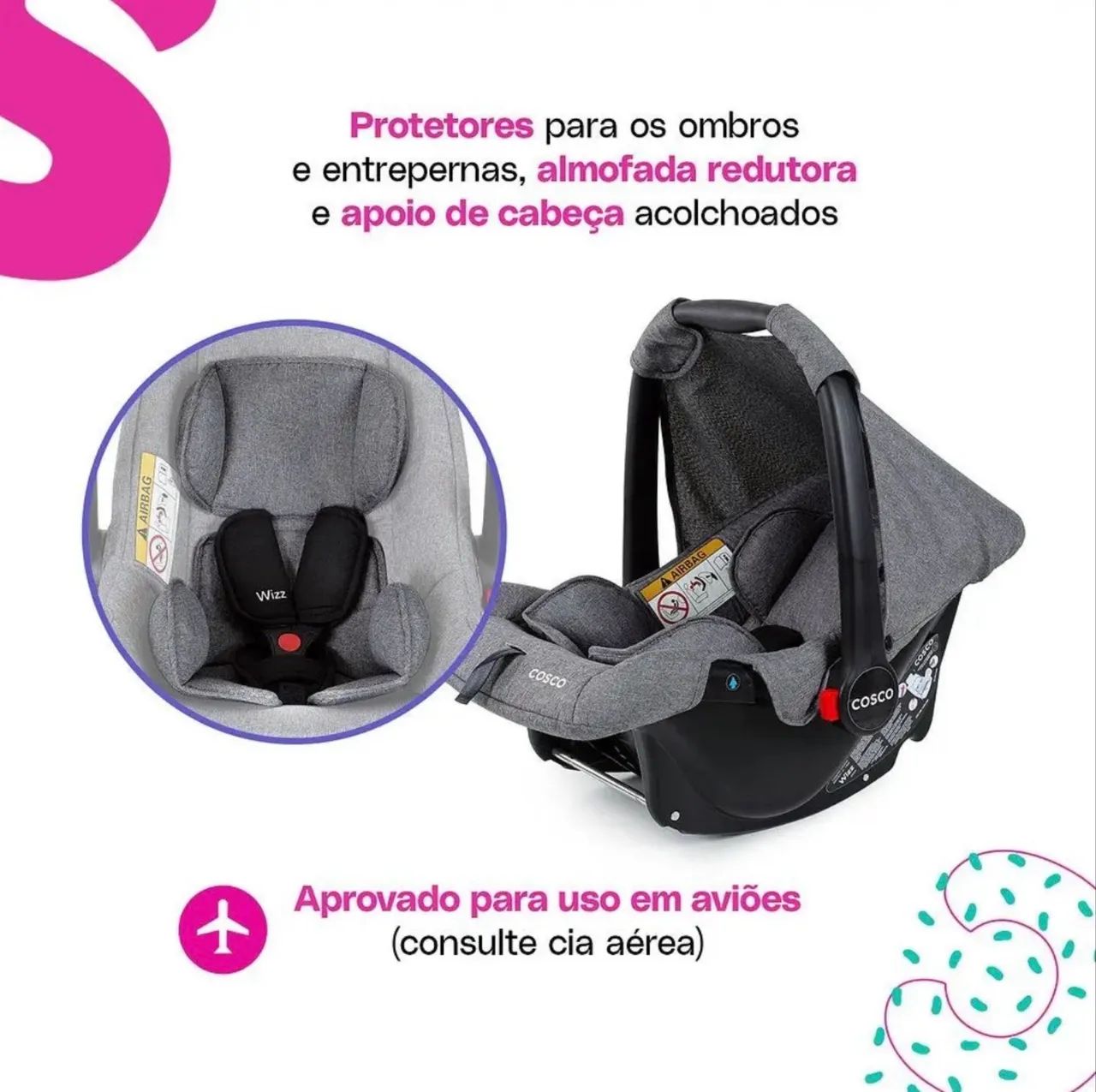 Carrinho + Bebê conforto - Foto 6