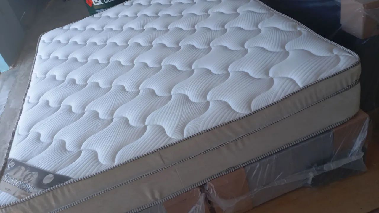 Colchão Queen molas ensacadas individuais  - Foto 4