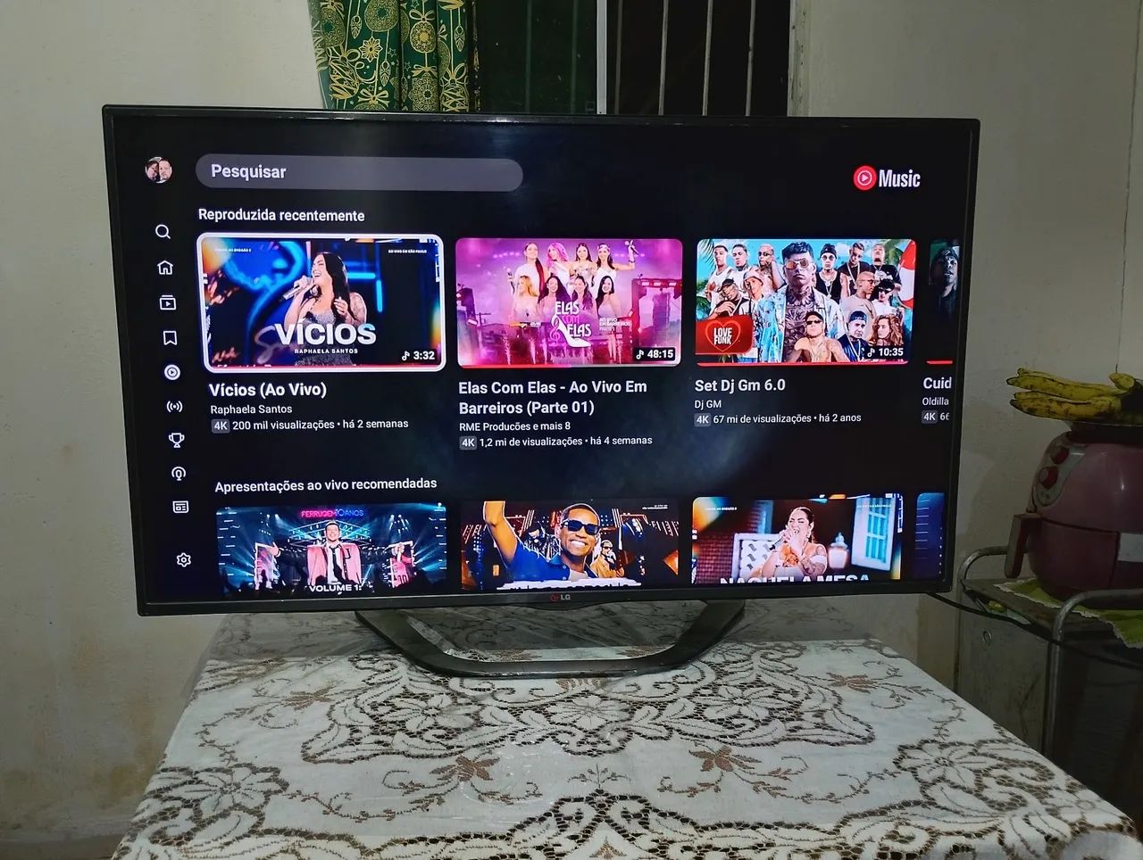 Tv smart LG 47 polegadas Wi-Fi 