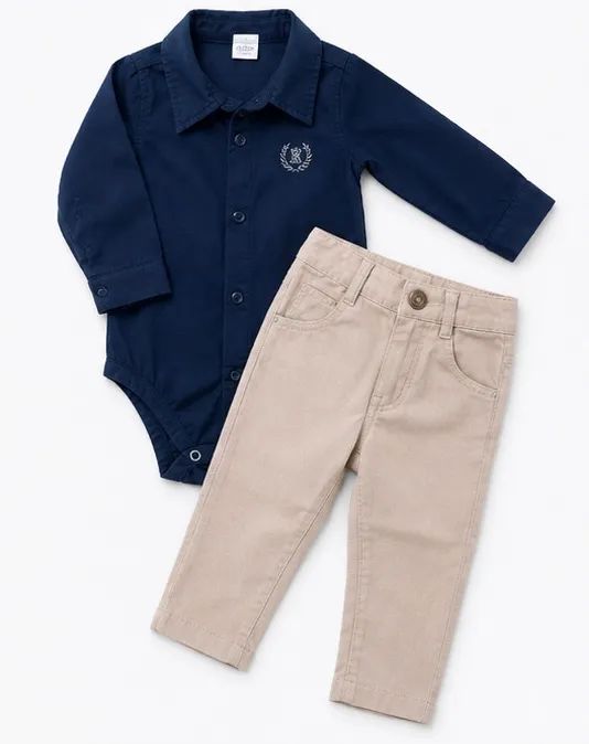 Conjunto, calça jeans, romper - Foto 2