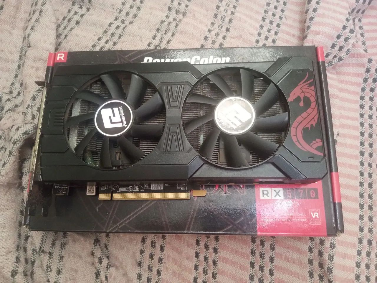 Rx 570 4gb com defeito