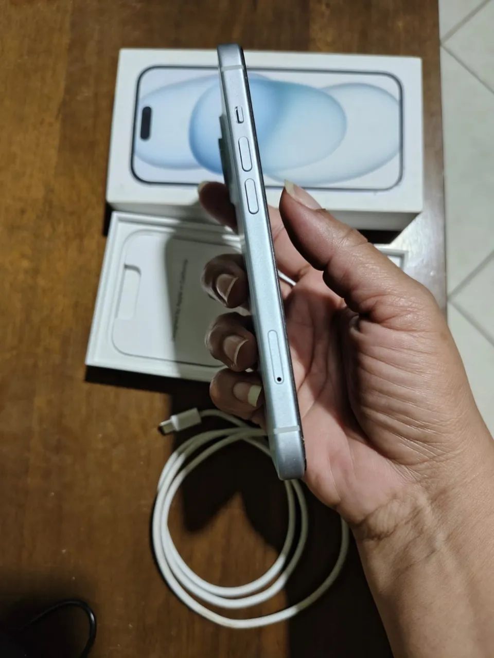 iPhone 15 garantia Apple 128g Azul - Foto 2