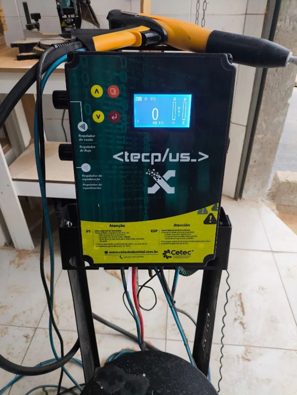 2 Maquina de Pintura Eletetrostática da Cetec - Foto 5