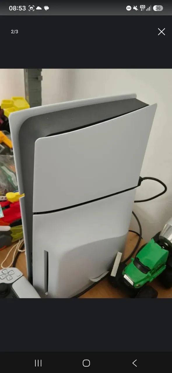 Vendo Ps5 slim disk nunca usado - Foto 2