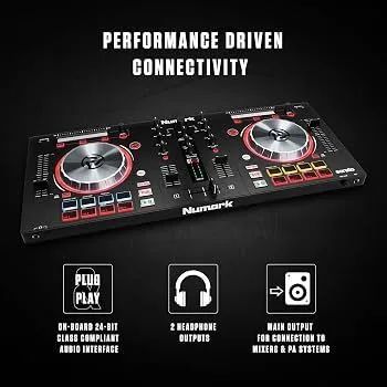 Troco controladora Numark para Dj  pelo um som e mesa de áudio  - Foto 5