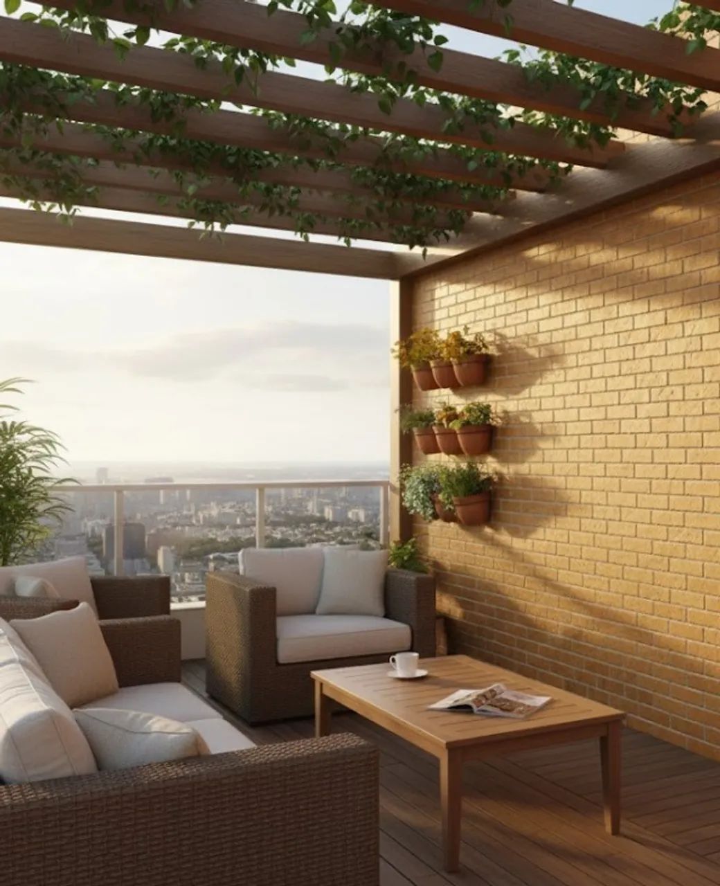 TIJOLINHO DOURADO - LUXO E TEXTURA EM DETALHES!