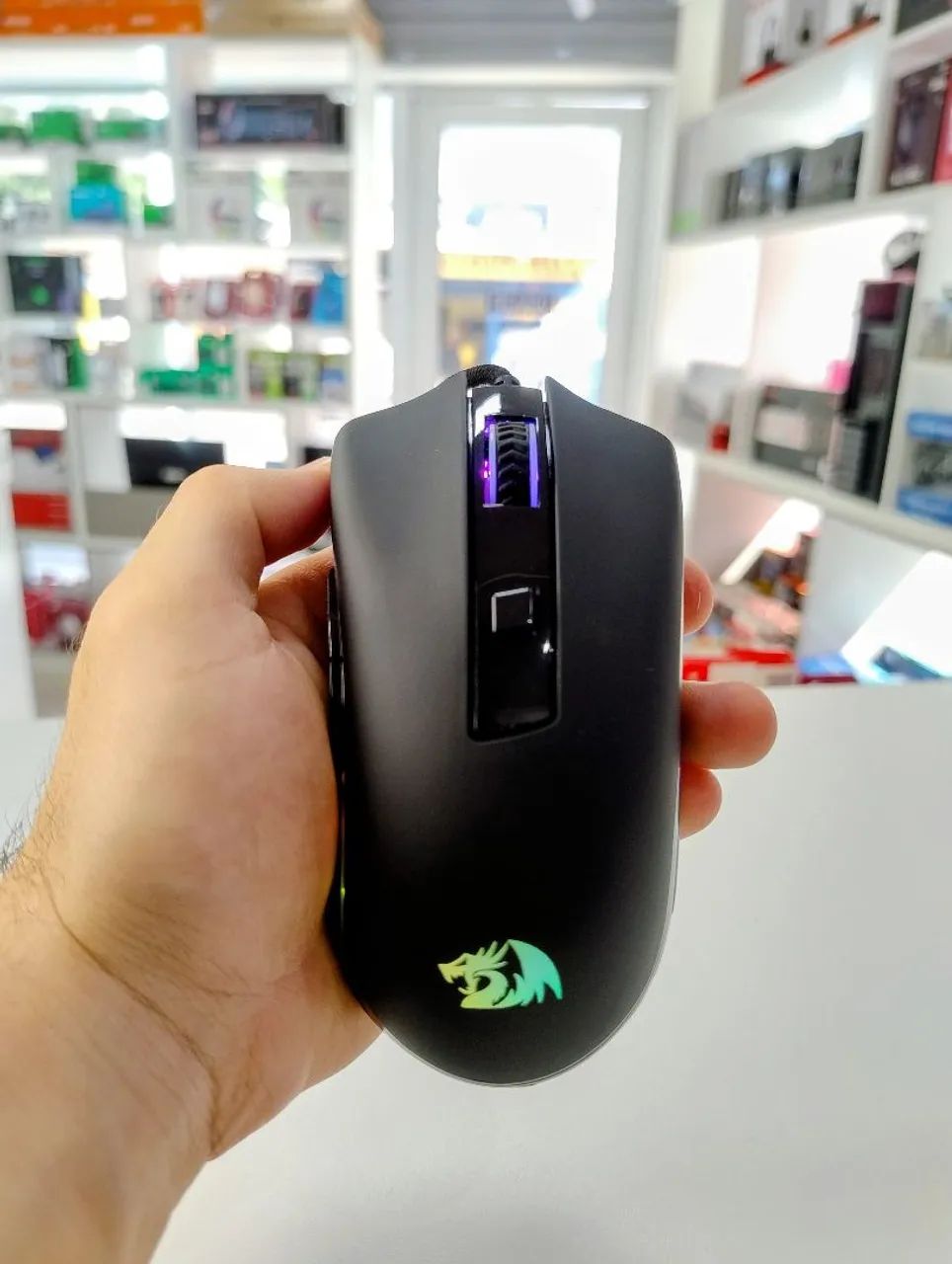 Mouse Redragon M611 Cobra Cypher Lite RGB Sensor Óptico - Foto 3