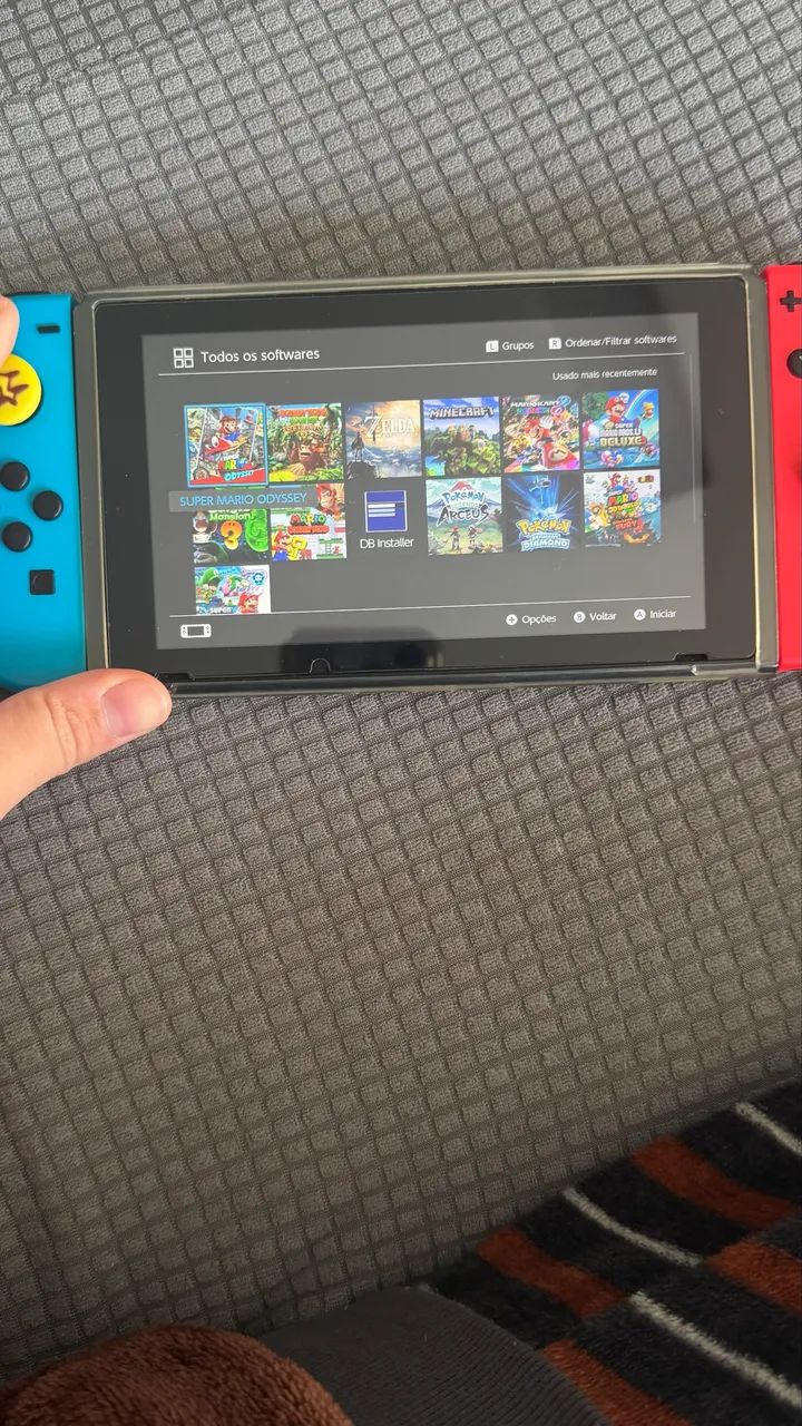 Vendo Nintendo switch V2 e troco por switch 2 mais volta - Foto 4