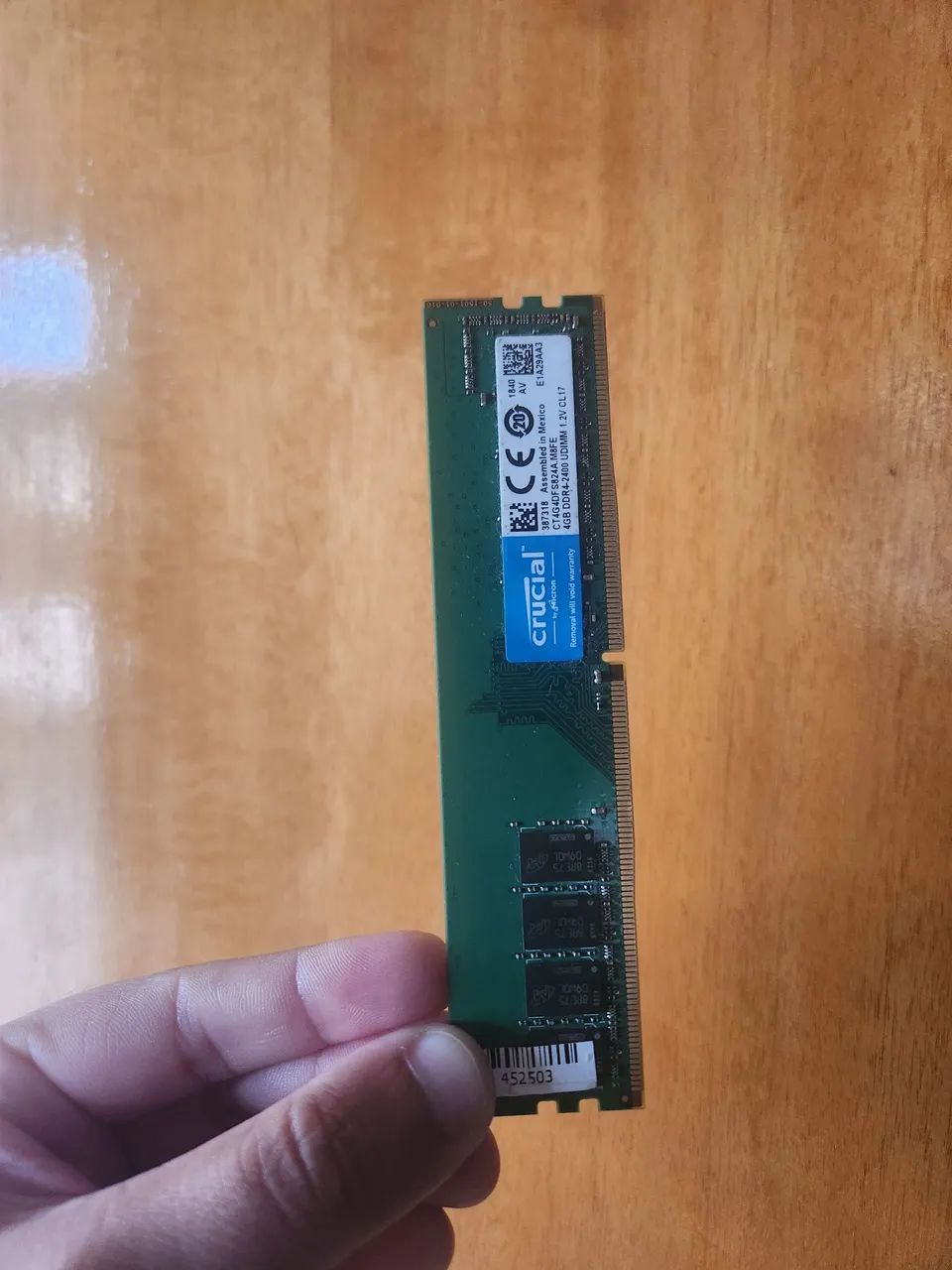 Memoria ddr4 4gb Crucial  - Foto 2