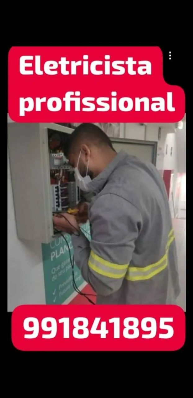 Eletricista disponível 