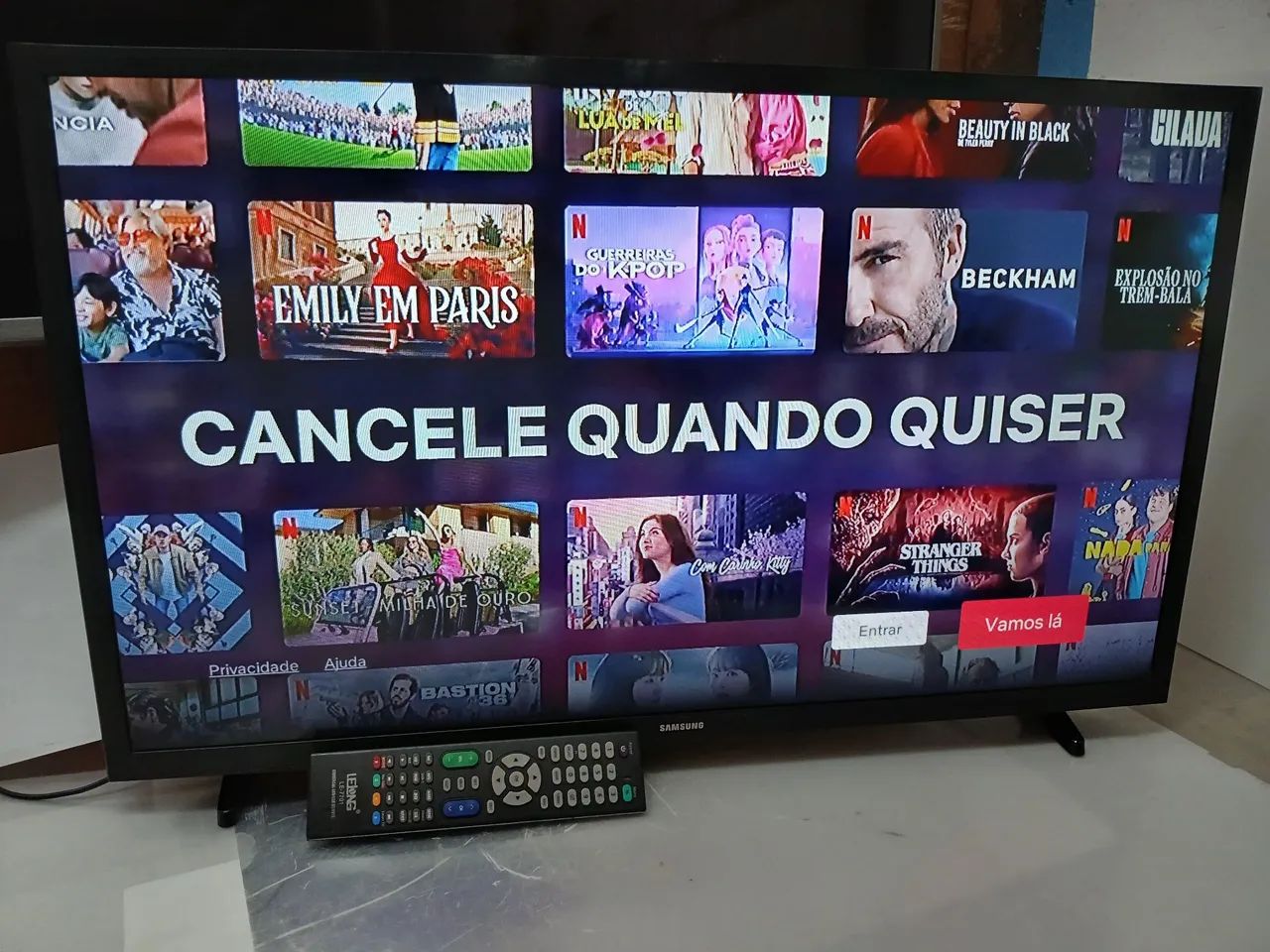 Smart TV Samsung 32 Polegadas. Sem Detalhes. Retirar em Teindade Go - Foto 2