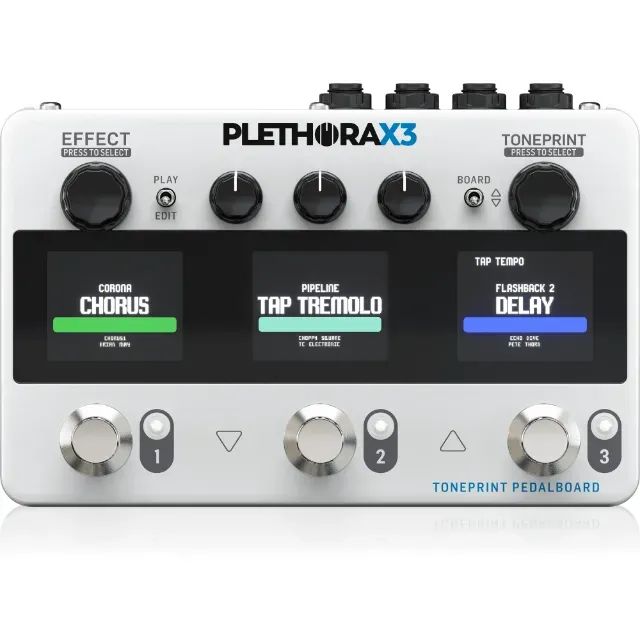 Pedaleira TC Eletronics Plethora X3 Multi Efeitos Stompbox Pletora  - Foto 2