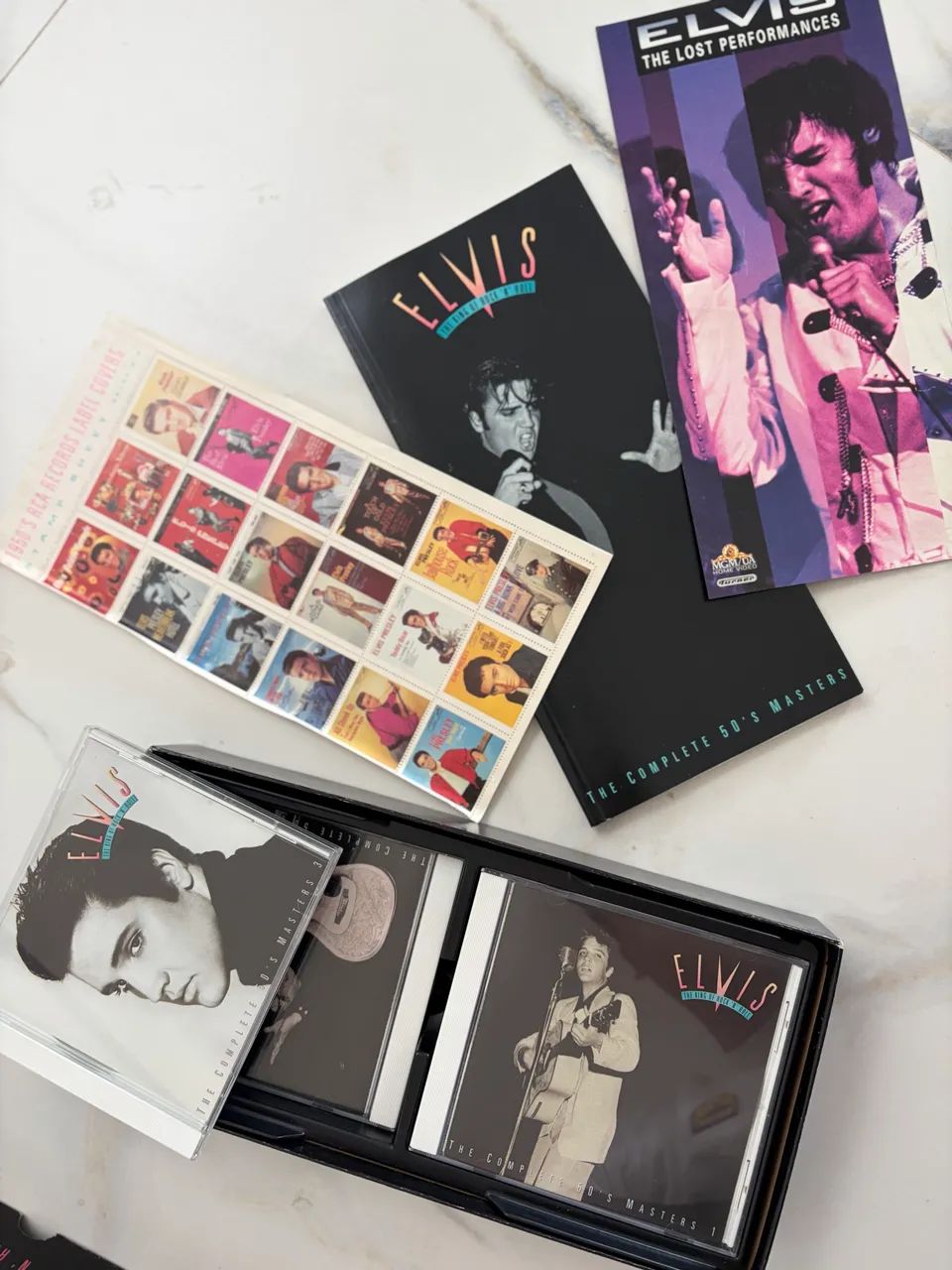 Elvis Presley The Complete 50?s Masters Box 5 CDs Colecionador