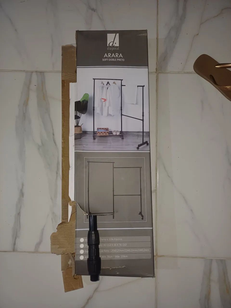 Vendo arara de roupas 