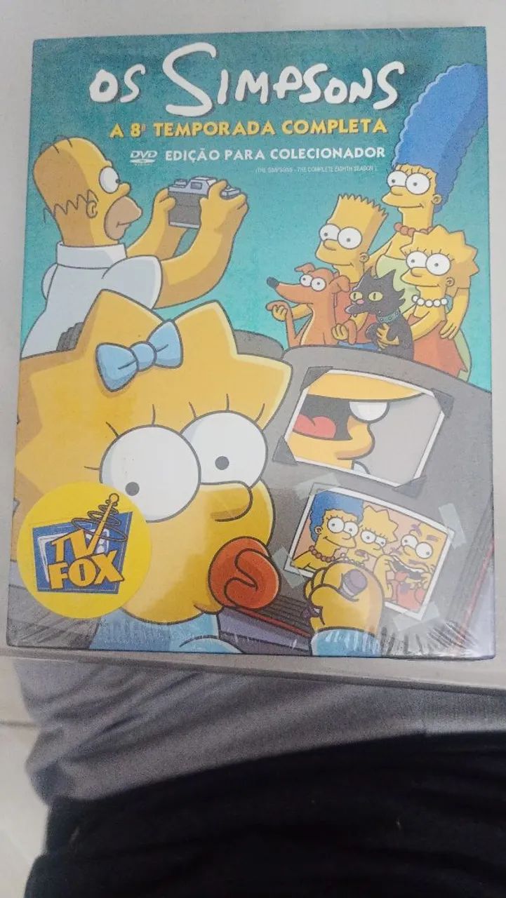 Dvd Os Simpsons 8 Temporada Edição de Colecionador Lacrado - DVD