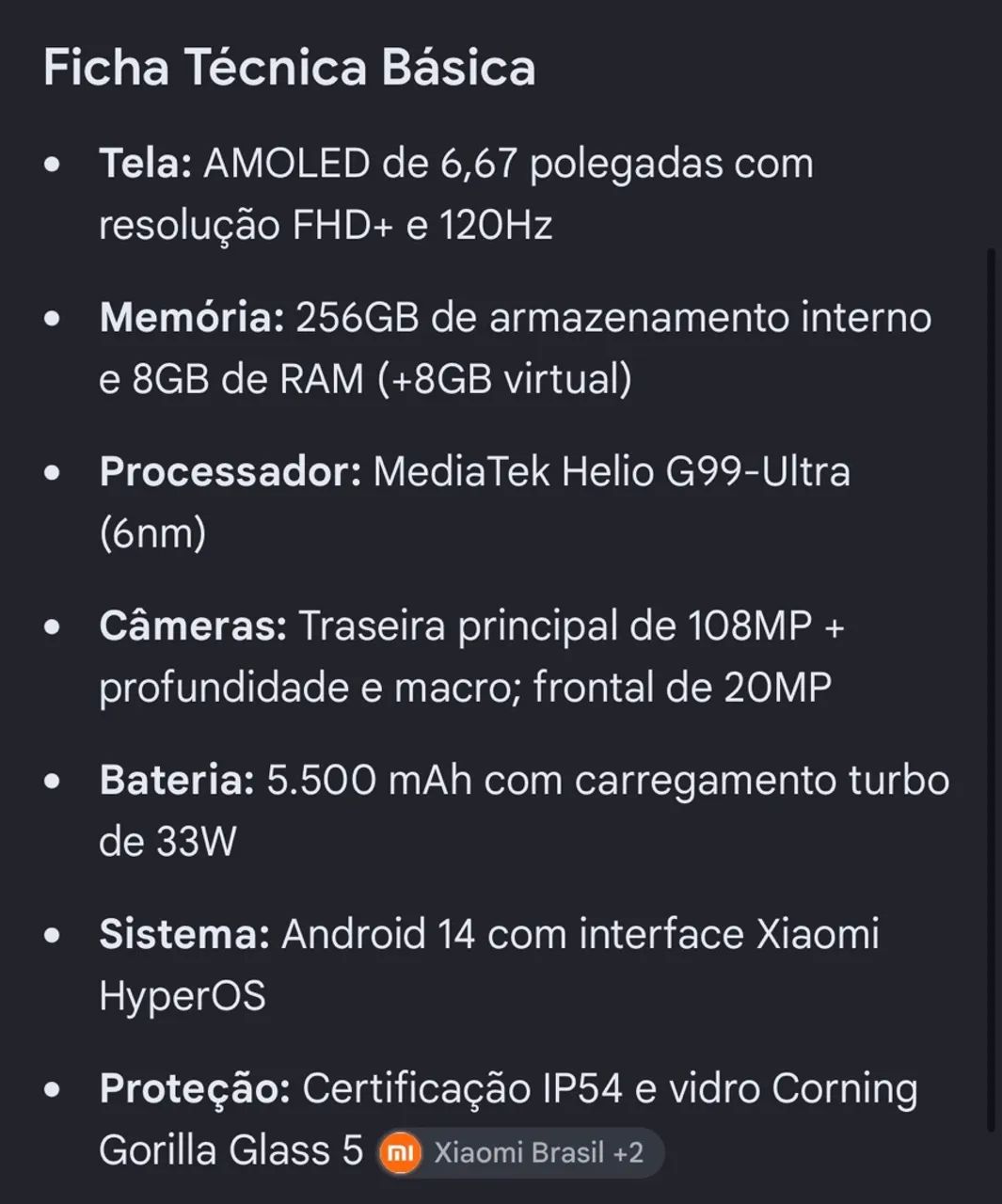 NOVO! REDMI NOTE 14 256gb  - Foto 4