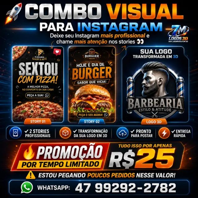 COMBO VISUAL PARA INSTAGRAM
